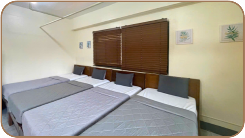 4人部屋の食事です